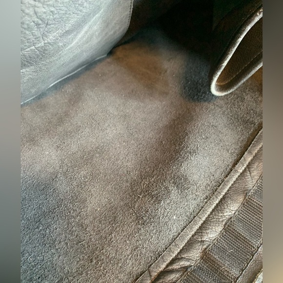 Vintage Black Leather Purse - Picture 10 of 13